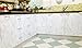 Moyishi Grey Granite Look Marble Gloss Film Vinyl Self Adhesive Counter Top Peel and Stick Wall Decal (12''x79'')
