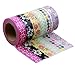 LolliZ® Washi Tape – Flower Bouquet Set with Six Rolls of Fun and Festive Colors