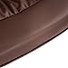 Giantex 2 PCS Reception Chair PU Leather Office Executive Ergonomic Guest Meeting Chair (Brown)