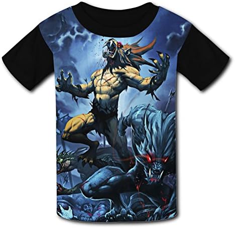 Fei Seaya Custom Cartoon God-Zilla King Boys Girls Teenager Tee Shirt Children Youth T-Shirts