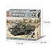 Sluban M38-B0301 Military Blocks Army Bricks Toy - Army Personnel Carrier