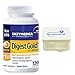 Enzymedica - Digest Gold with ATPro, High Potency Enzymes for Optimal Digestive Support,120 Capsules and Includes a Lumintrail Pill Case