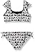 Billabong Girls' Geo Delight Short Sleeve Crop Swim Suit