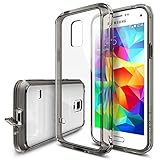 Ringke Cell Phone Case for Samsung Galaxy S5 mini - Retail Packaging - Smoke Black