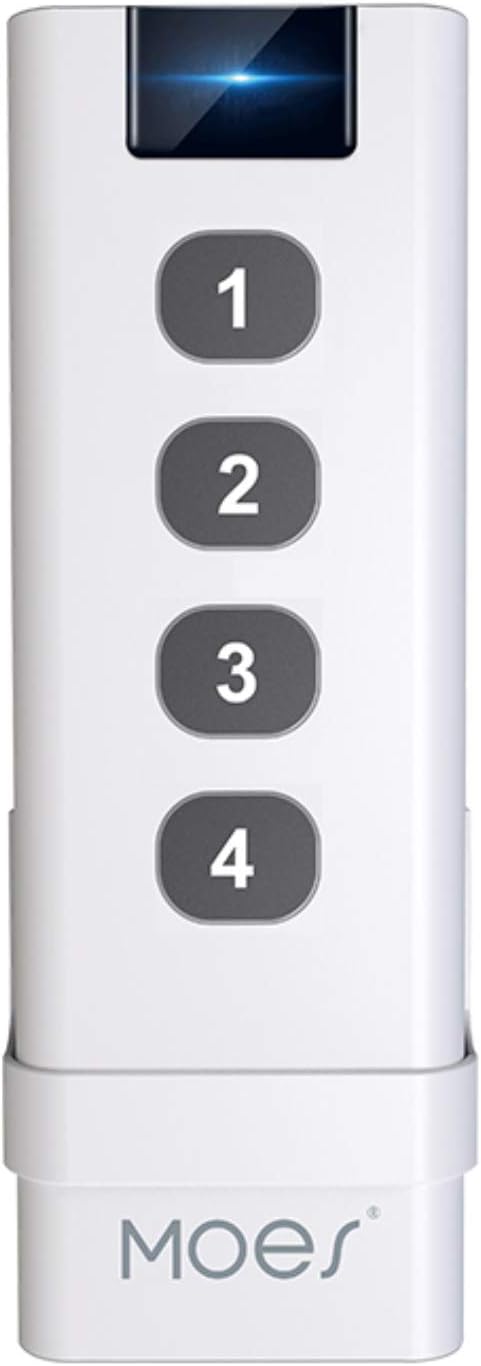 SOLE HOME Zigbee Smart Scene Switch 4 Gang Aplicacin Inalmbrica Control Remoto 12 Modos de Escenas Escenas Personalizadas Interruptor Inteligente de Automatizacin Del Hogar Hub Zigbee