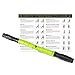 Gradient Fitness Muscle Roller Stick with Free Exercise eGuide,Body Massage Stick Tools,Muscle Roller Massager for Relief Muscle Soreness,Cramping and Tightness,Help Legs and Back Recovery,Green/Black