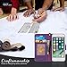 FYY Designed for iPhone SE Case 2022 (3rd Gen) / iPhone SE Case 2020 (2nd Gen) / iPhone 7 Case/iPhone 8 Case, Luxury Genuine Leather Wallet Phone Case with Card Holder Flip Kickstand Cover Purple