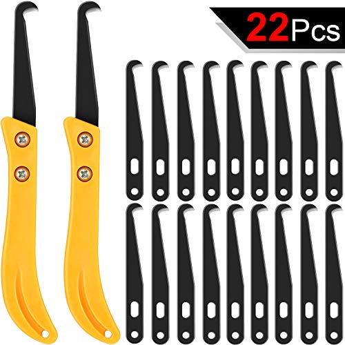 22 Pieces Tile Joint Tool - 2 Grout Saw and 20 Grout Saw Knife, Grout ...