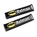 BENZEE 2pcs Batman Carbon Fiber Car Seat Belt Shoulders Pad Truck Cover