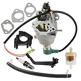 Panari Carburetor + Insulator for Champion 40023 40030 41135 41152 41154 41302 41311 41331 41332 41351 49011 49056 C41155 C49055 CSA40036 CSA41155 CSA41155E ETL7007 Generator