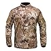 Kryptek Valhalla 2 LS Zip - Long Sleeve Camo Hunting Shirt (Valhalla Collection)