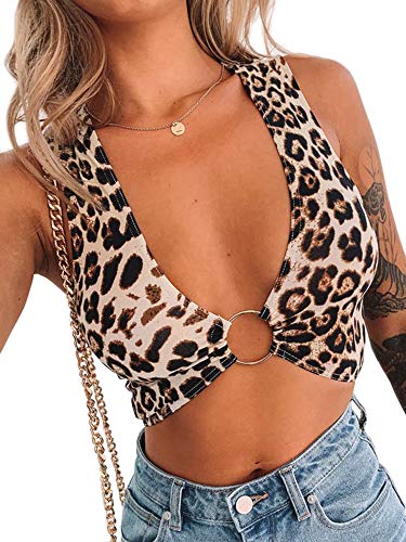 women's plunging neckline tops