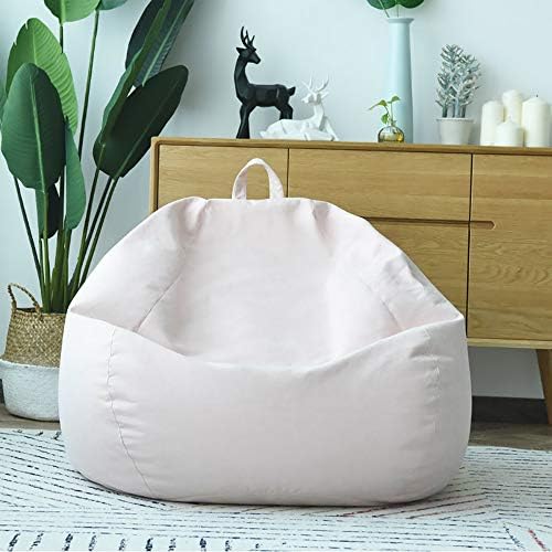 Langyinh ビーンバッグチェア 人間工学デザイン 家具 レイジーソファー 取り外し可能なカバー付き 子供