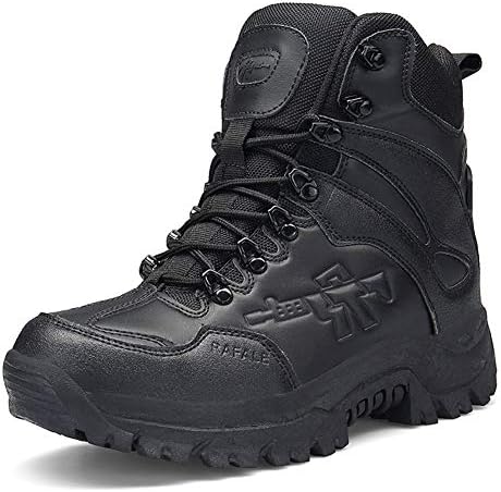 WOJIAO Spring and Summer Military Boots Outdoor Hiking Men's Shoes Breathable Non-Slip Walking Tactical Tooling Sports Shoes