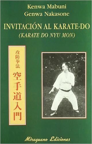 Invitación Al Karate Do Karate Do Nyu Mon Kenwa Mabuni - 