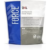 2XL Antibacterial Force Disinfecting Wipes &ndash; Bucket Refill Cleaning Wipe, 6" x 8", White &ndash; EPA Registered