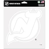 Wincraft NHL New Jersey Devils WCR29628014 Perfect Cut Decals, 8" x 8"
