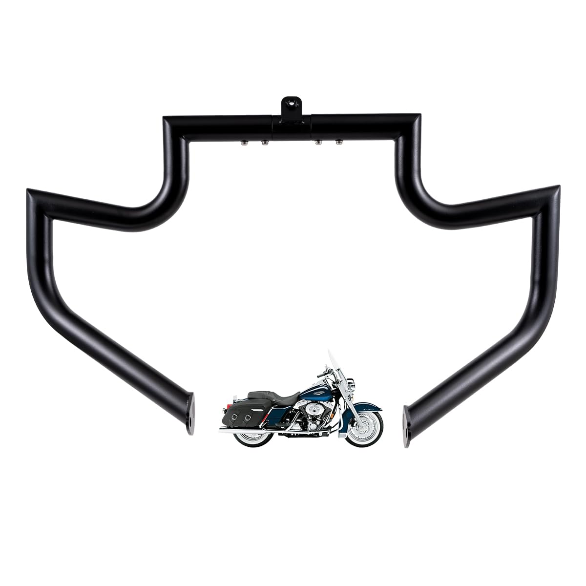 Chopped Engine Guard Highway Crash Bar Fit For Harley Street Glide Road