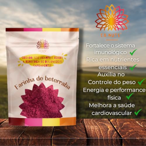 Kit Farinha de beterraba, Farinha de Uva e Guaraná em pó - 1,5Kg | Marca Ca.Nuts | Ótima kit para quem busca energia e disposição no dia a dia e em seus treinos de performance