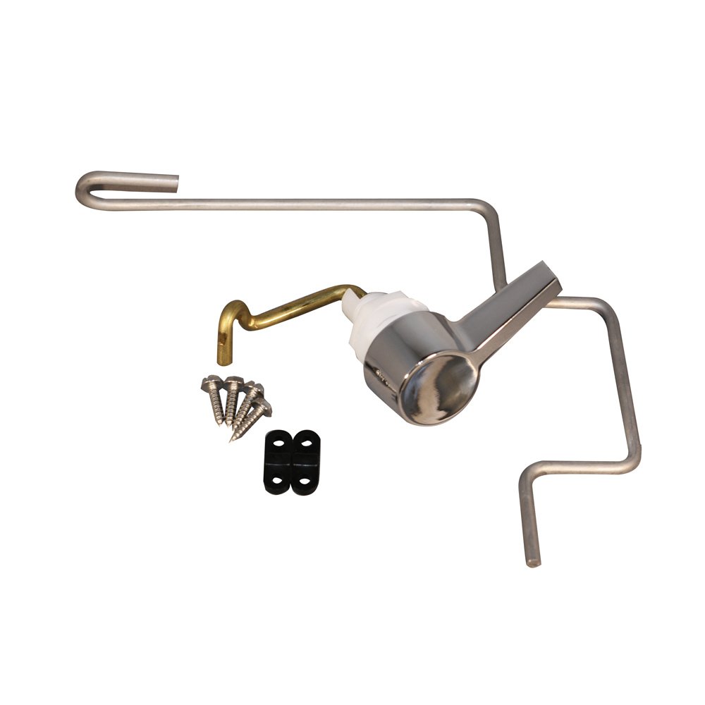 Photo 1 of American Standard 738254-0020A Pressure Assist Toilet Lever, Packs, Polished Chrome