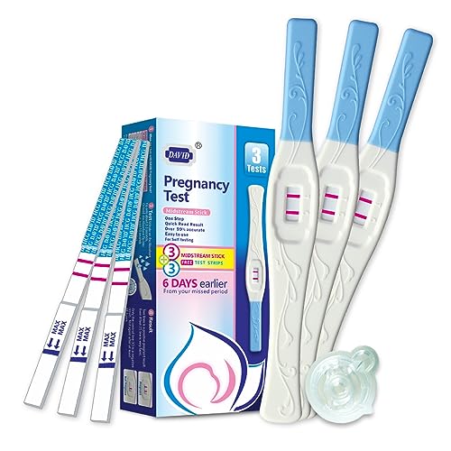 DAVID Pregnancy Tests Early Detection HCG Test for Fertility Women
