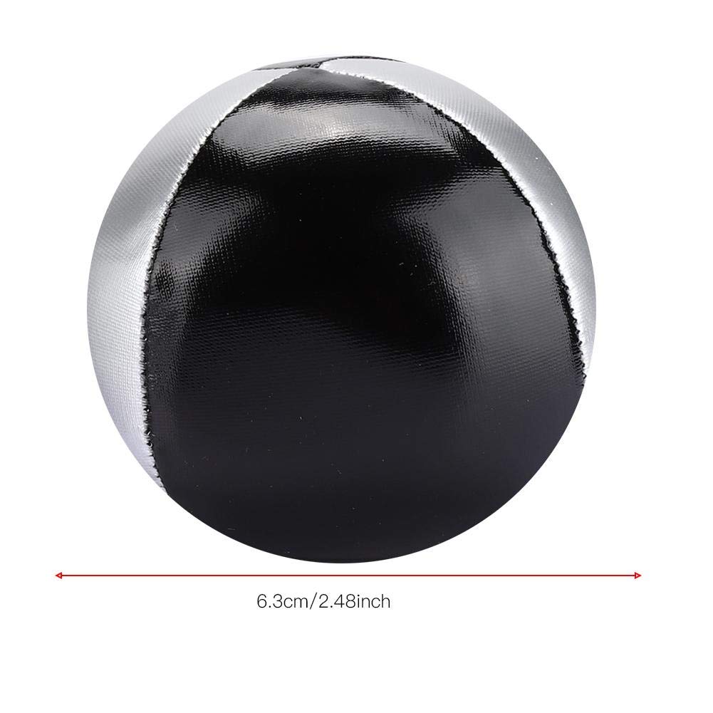 3PCS Juggling Ball PU Leather Fine Colloidal Particle Indoor Leisure Portable