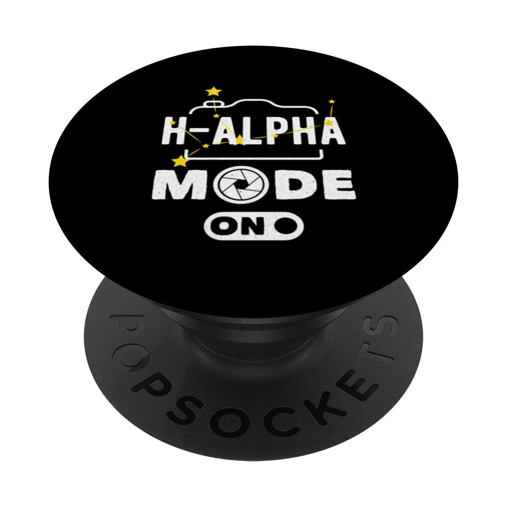 Astrophotography H-Alpha Mode On Funny Stargazing PopSockets Swappable PopGrip