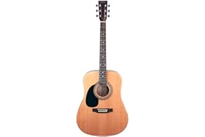 Johnson JG-624-N 620 Player Series Acoustic Guitar, Left-Handed