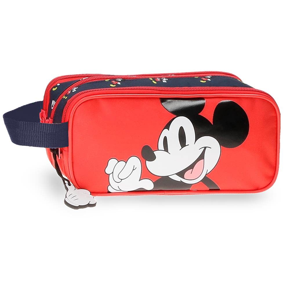 Disney Mickey, red, Triple case