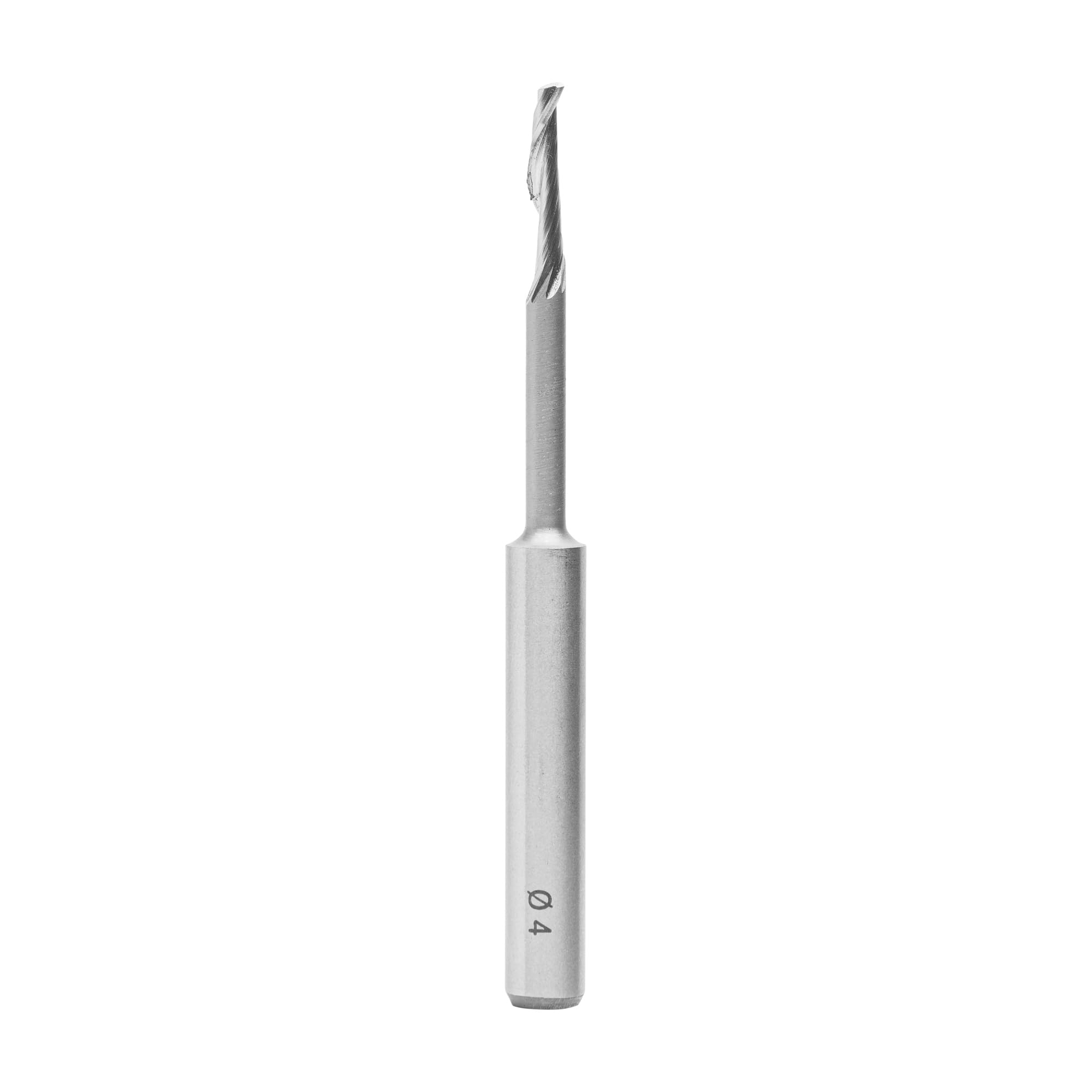 ENT 30020 Helical Aluminium and PVC Cutter HS Shank (S) 8 mm, Diameter (D) 4 mm, NL1 16 mm, NL2 45 mm, Z1, GL 90 mm