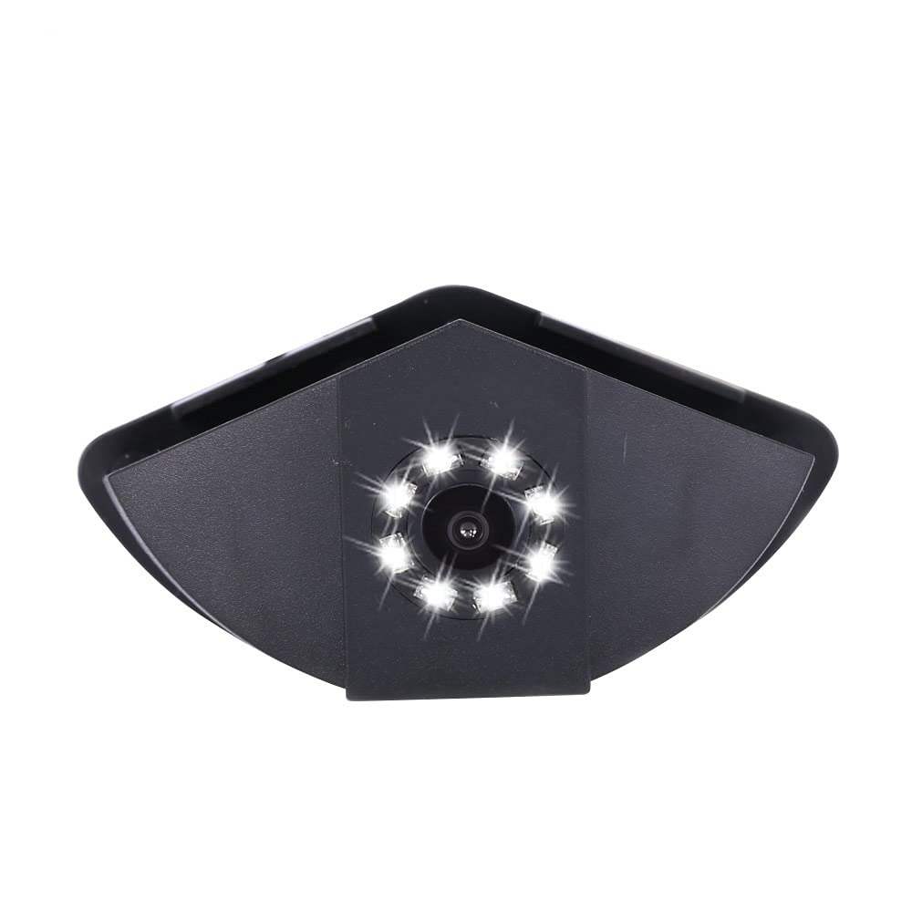 【8 LED night vision】 Trunk handle Rear View Camera with Switch, replacement for Mercedes Benz front logo mark Sprinter Viano Vito A B CLA GLA GLC CLK GLE GLS SLS AMG Klasse class