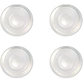 Locator Genuine Original Replacement Male Retention Inserts Caps, Standard, Clear 5.0 lbs (4-Pack)