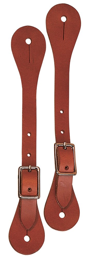 Weaver Leather Women's Single-Ply Spur Straps, Russet