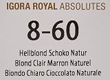 Schwarzkopf IGORA Royal Absolutes 8-60 Light Blonde Chocolate 60ml view 4