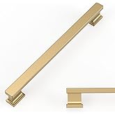 Amerdeco 6 Pack Champagne Bronze Cabinet Pulls 6.25" | Kitchen Cabinet Handles Cabinet Hardware Kitchen Handles for Cabinets Cupboard Handles Drawer Pulls ZH00013