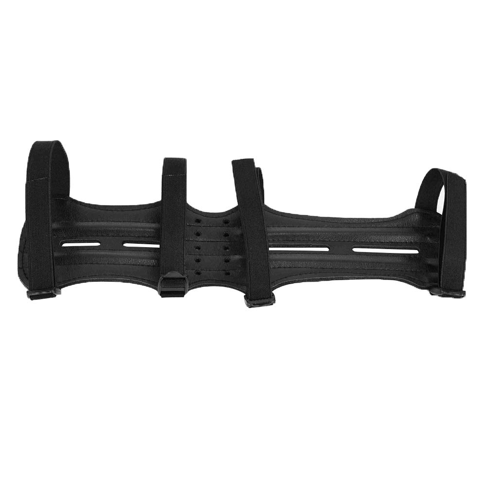 Chrees Archery Equipment Archery Accessories Long Leather Arm Guards Adjustable Archery Armguard Band Protection Accessories