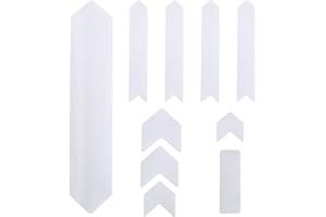 kingsea MTB Bike Frame Protector, MTB Bike Honeycomb High Impact Frame Guard Total, Honeycomb High Impact Frame Guard, Full Set of Protection Stickers for Bicycles