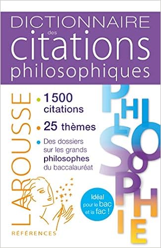 Amazon Fr Dictionnaire Des Citations Philosophiques Collectif Livres