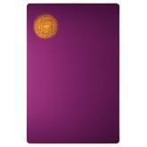 Original Tesla Purple Plate, Handmade Decorative Energy Harmonizing Ornament, Violet Ray Treated