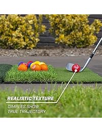 Bolas de práctica de golf de espuma GoSports: sensación realista y vuelo suave suave para entrenamiento en interiores o exteriores Elija entre 16 paquetes o 64 paquetes