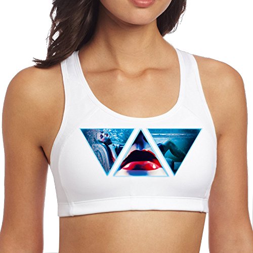 XJBD Women's Cool Horror Thriller Film Sports Vest White S