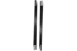 Tarp Poles Set of 2 Tent Poles Replacement, 4M Fiberglass Camping Tent Pole Awning Poles, Lightweight Replacement Tent Poles