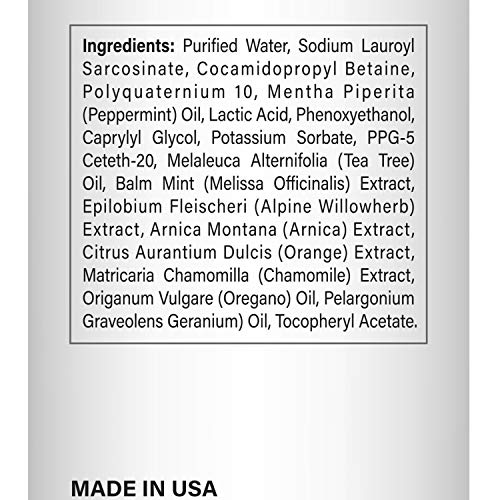 MAJESTIC PURE Acnea3 Scar Acne Wash Foaming Facial Cleanser Soothes Blemishes and Clears Pores