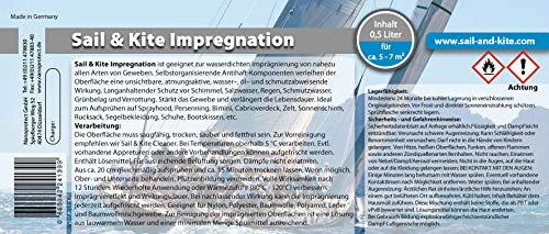 Sail & Kite Impregnation | wasserdichte Imprägnierung für Persenning, Segelkleidung und zur Stärkung von Alten Segeln… – Bild 3