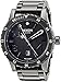 Nixon Men's 'Diplomat SS' Swiss Quartz Stainless Steel Watch, Color:Black (Model: A2771885)