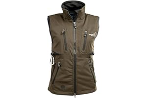 ARRAK OUTDOOR Lady Softshell Vest with 7 Pockets, Water Resistant Dog Handler Training Vest