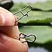 Sougayilang 100pcs Strong Nice Swivels Lock Snaps for Fishing Freshwater Saltwater Rings Fishing Line Connector