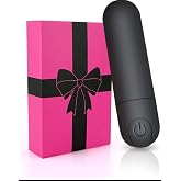 Handheld Electric Back Massager - Mini Waterproof &amp; Rechargeable Handheld Deep Tissue Neck Black