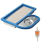Harbot M137556 Air Filter with Fuel Filter for John Deere LX277 LX279 LX288 LX280 LT190 LT180 LTR180 GT235 GT235E GX325 325 335 345 Lawn Tractor