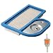 Harbot M137556 Air Filter with Fuel Filter for John Deere LX277 LX279 LX288 LX280 LT190 LT180 LTR180 GT235 GT235E GX325 325 335 345 Lawn Tractor primary